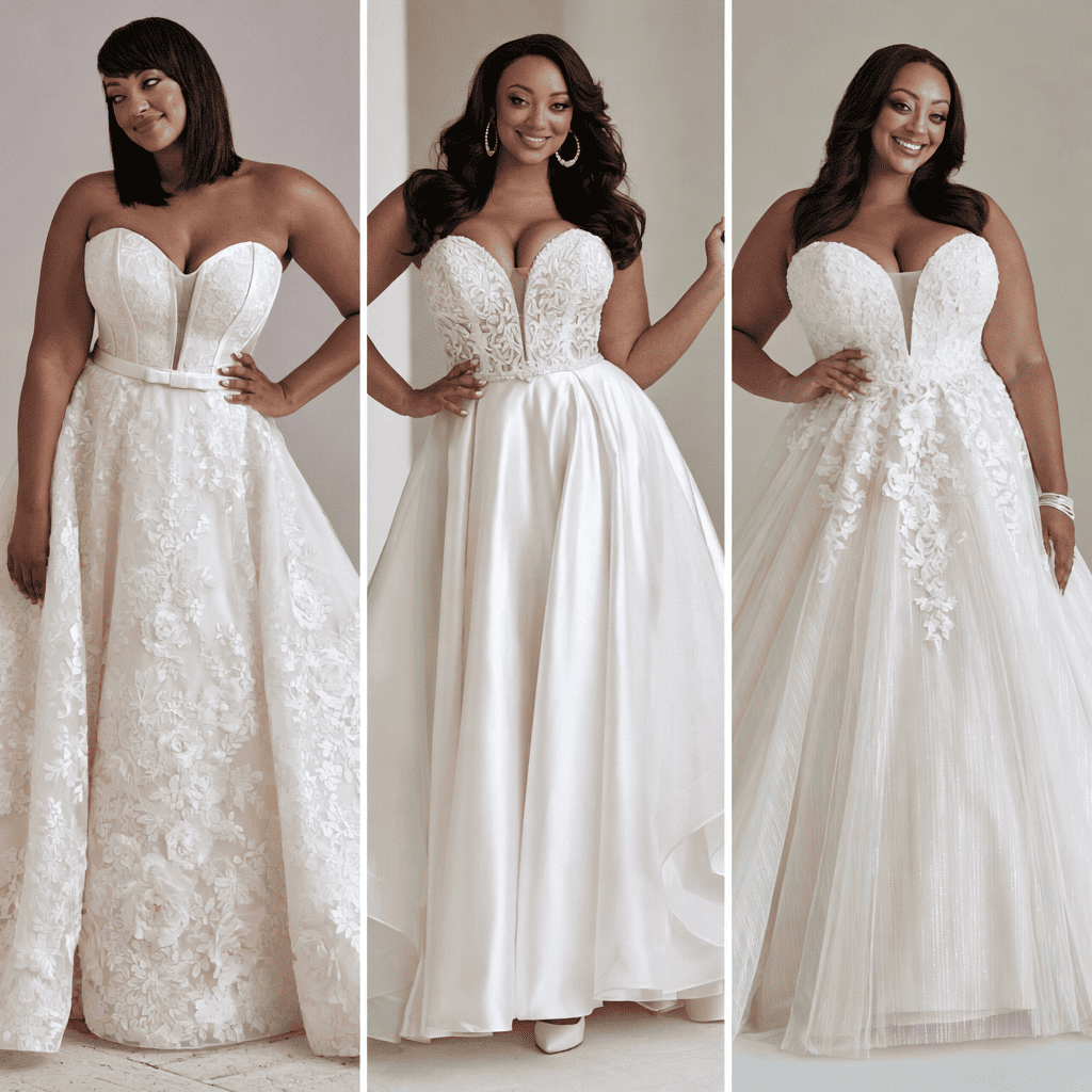 custom plus size wedding dresses